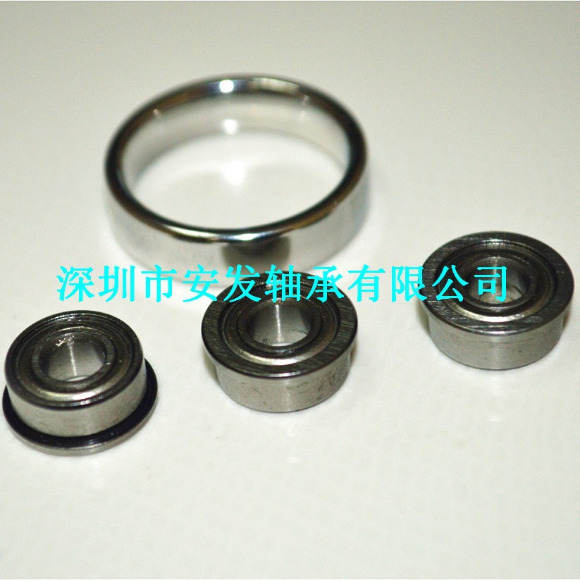 供应FR2-6ZZ法兰轴承 3.175x9.525x3.571法兰轴承 法兰直径10.719