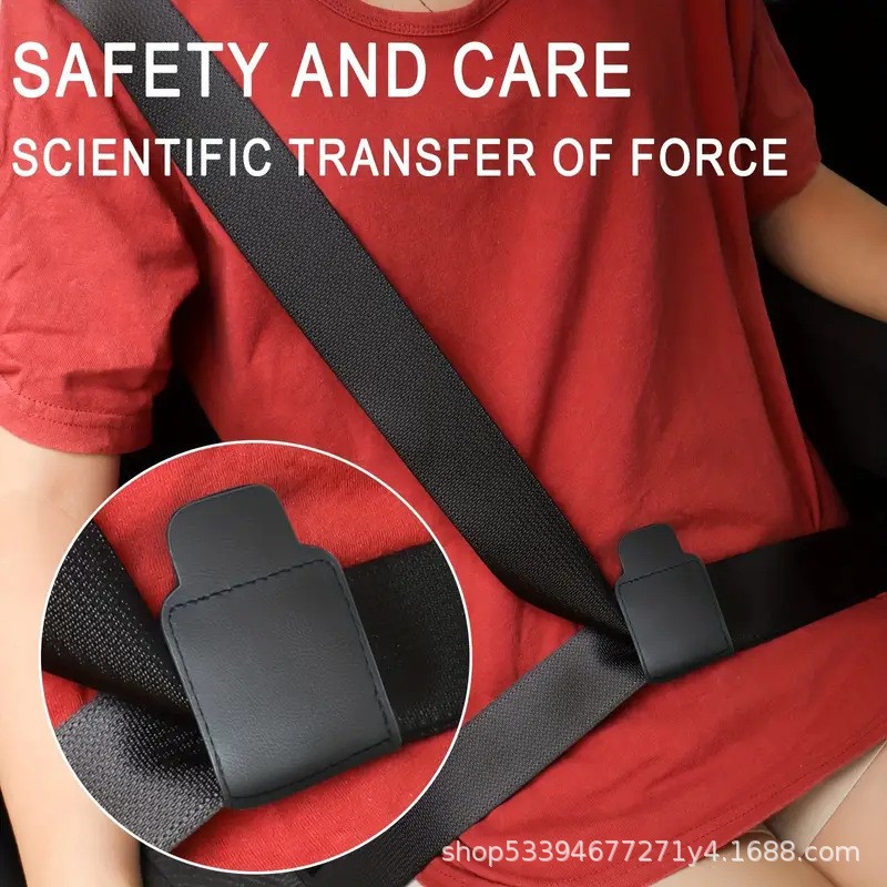 General Motors Seat Belt Shoulder Pad Baby Carriage with Protective Cover Adult Backpack Shoulder Pad Anti-Leg Neck Adjuster