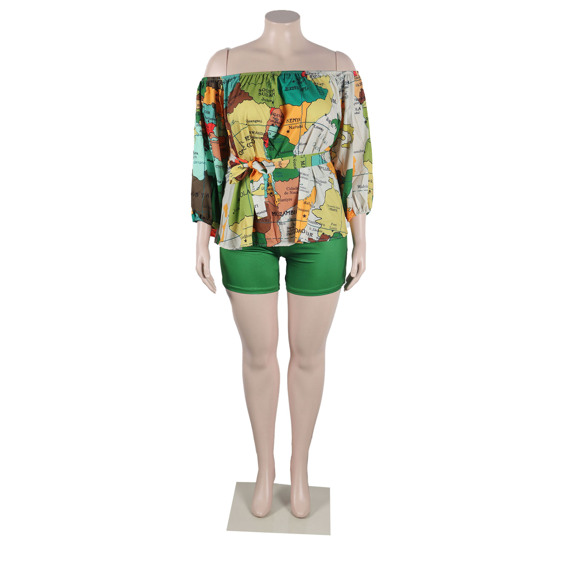 Sexy Printing Suit Club Wear