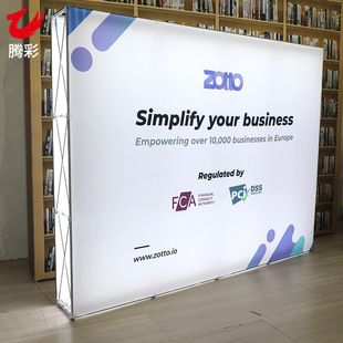 Custom LED dragnet Kabu light box hotel conference live wedding signature wall borderless soft film Kabu light box