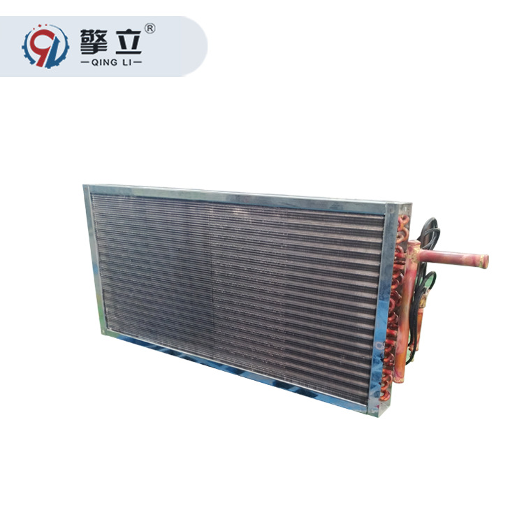 源头工厂 铜管铝翅片表冷器 空调蒸发器 泳池地暖换热器 非标设计