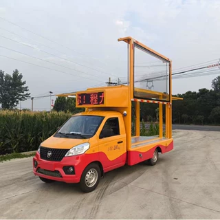 门窗展示车 三面玻璃可选的小型文化传媒车宣传车