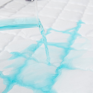 Manufacturer Wholesale Simple Solid Color Waterproof Quilted Mattress Hotel Home Student Dormitory Tatami Urine Protection Pad