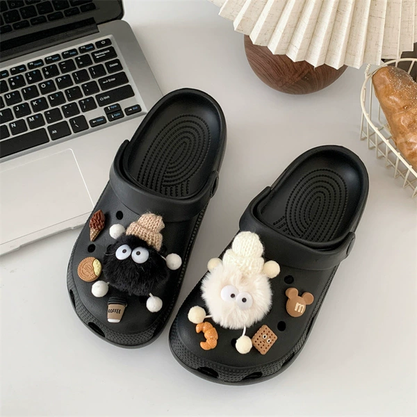 Doll Briquettes [8 pieces of shoe buckles] only send shoe flowers