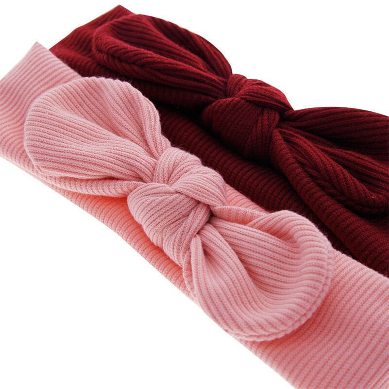 Newborn Baby Bowknot Pullover Hat 8
