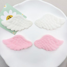 现货双面毛绒翅膀玩偶公仔diy配件玩具帽子天使翅膀辅料配饰批发