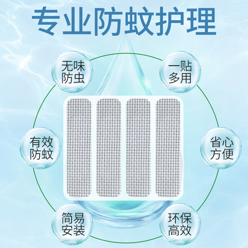 ドアと窓の排水穴防蚊ステッカー、窓の水出口、水漏れ穴、マジックテープ、スクリーン、スクリーンの穴修理パッチ|undefined