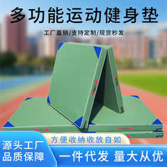 体操垫摔跤空翻垫舞蹈训练垫武术保护垫跆拳道垫体育练功垫折叠垫