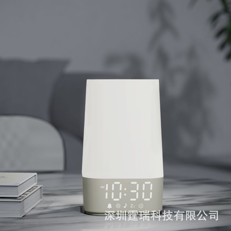 白い騒音の睡眠の音の機械の10首の白い騒音の20首の自然な音の目覚まし時計の雰囲気の小さい夜の明かりは暖かく寝ます。|undefined