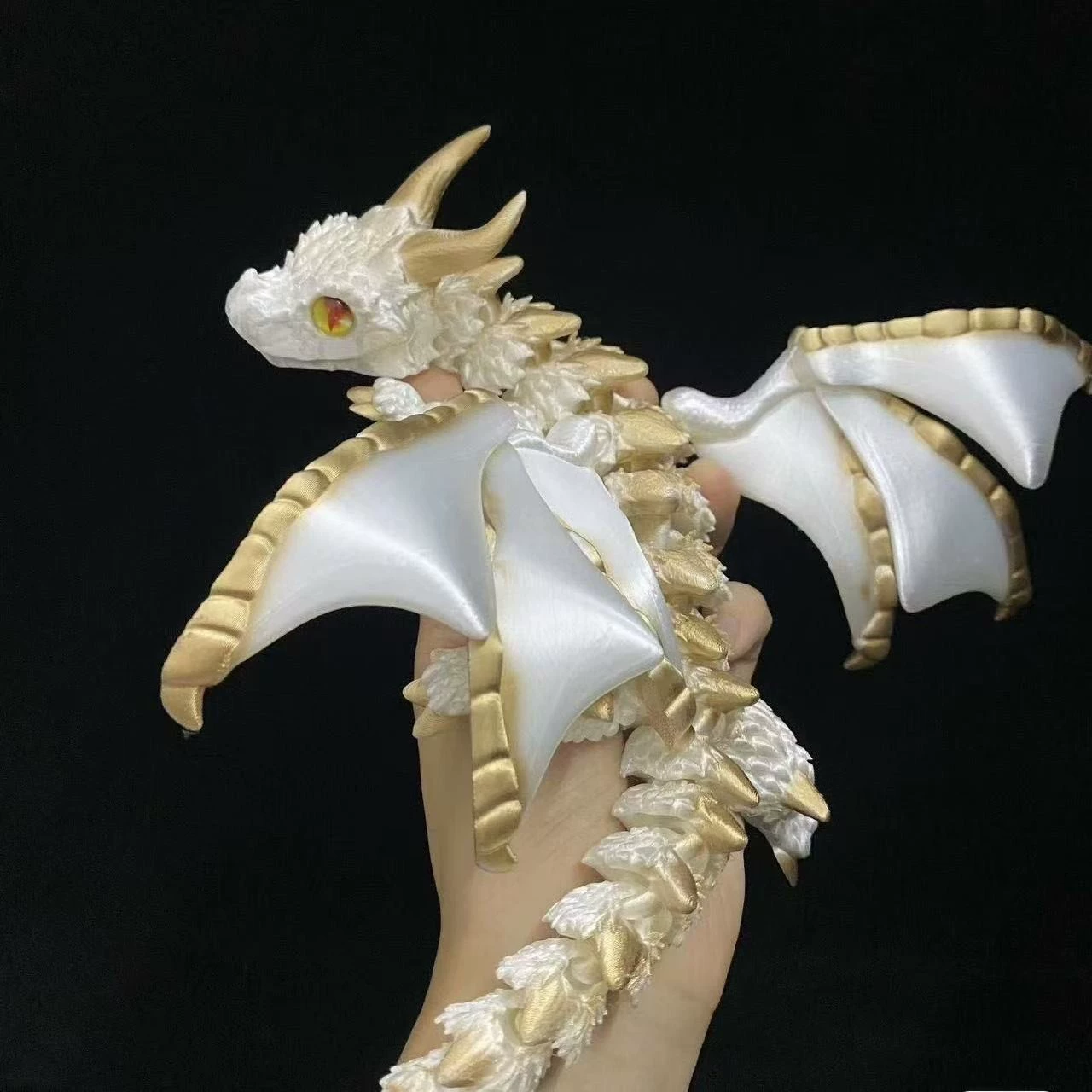 Многосуставная подвижная игрушка, 3D, градиент