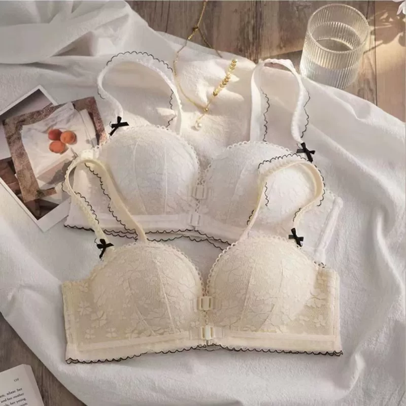 Underwear, push up bra, wireless bra, straps, supporting bra top, strapless