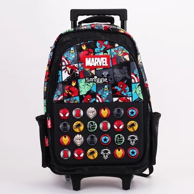 Mochila escolar australiana smigle trolley Mochila para estudiantes de primaria y secundaria Mochila de remolcador de gran capacidad Bolsa de almacenamiento para estudiantes