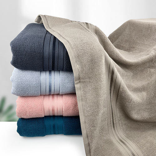 Five-star hotel bath towel 180*90 high-end large towel 700g household pure cotton absorbent wrap bath towel