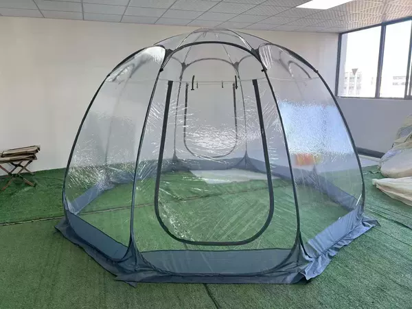 [Thickened] 3.6m gray starry sky tent (5-8 people)