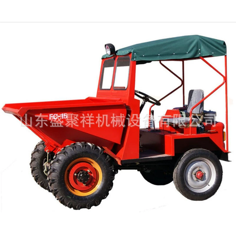 Самосвальный гидравлический самосвал с дизельным двигателем, 22 л.с., из нержавеющей стали, для строительных площадок, саморазгружающийся, статический, для строительных и транспортных работ.