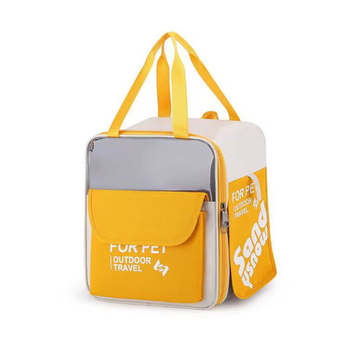 New Cat Bag Outdoor Large Capacity Universal Breathable Backpack Hand-held Pet Bag Cat Outdoor Bag Portable Bag