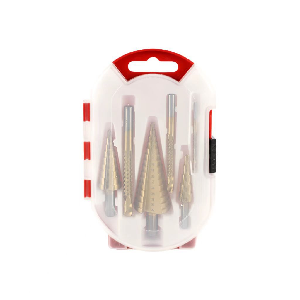 Fábrica directa de 6PC diente de sierra broca de torre de diente de sierra anti-oxidable perforador multifuncional duradero broca de torsión de alta eficiencia