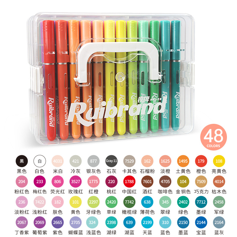 120 colores líquido directo acrílico marcador de bolígrafo estudiantes herramientas de arte pintadas a mano agua agua agua agua seca rápida al por mayor