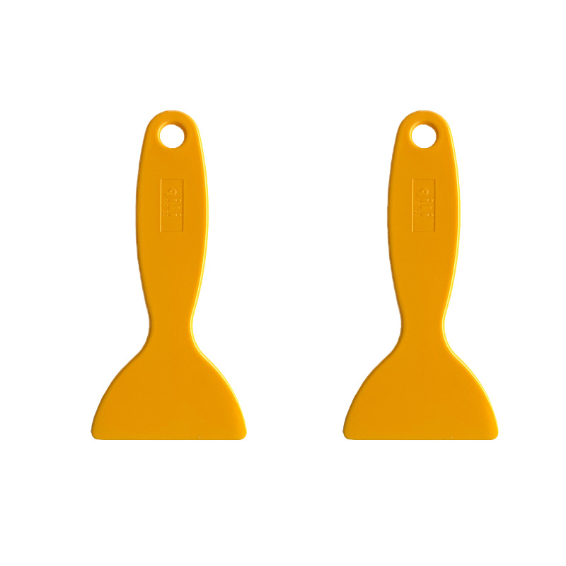 herramienta de adhesión de película de automóvil de fuerza, raspador pequeño de forma especial, raspador de película de cambio de color, raspador de película de tapón, costura de corte de bordes, raspador de bordes en stock image 5
