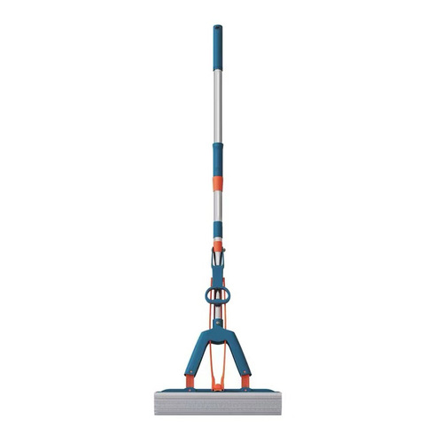 Sponge mop, lazy person's strong water absorption, household large, hand-washable, clean mop, half-folded collodion mop mop