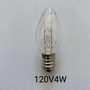 Factory Direct Sales C7 American Standard E12 Candle Type Buddhist Temple Night Light String Special Light Bulb