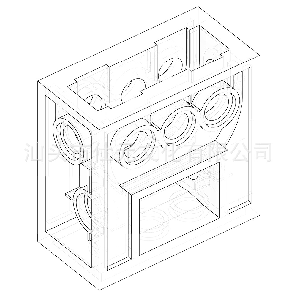 【1KG起订】积木兼容乐高32239科技件2x4x3涡轮齿轮箱6588MOC4716