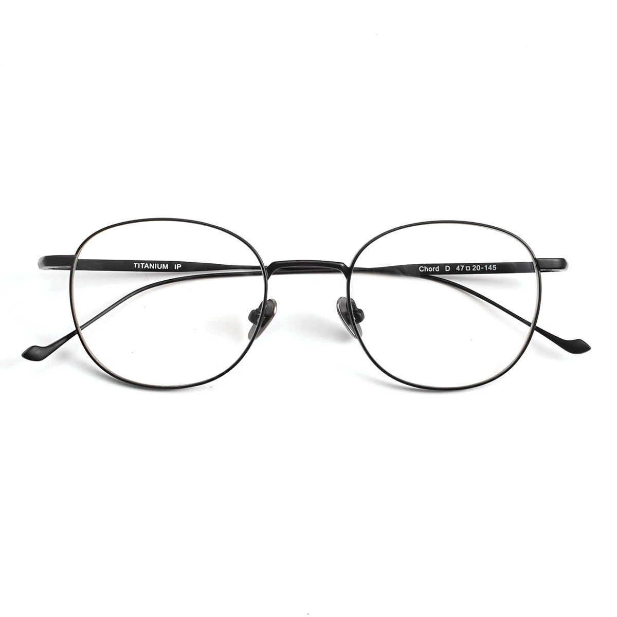 Добавьте тот же стиль очков Yongchun Titanium Glasses CHORDD ретро‑литературные мужчина и женщина анти‑синий свет моиопические очки титановый Shenzhen оптовая