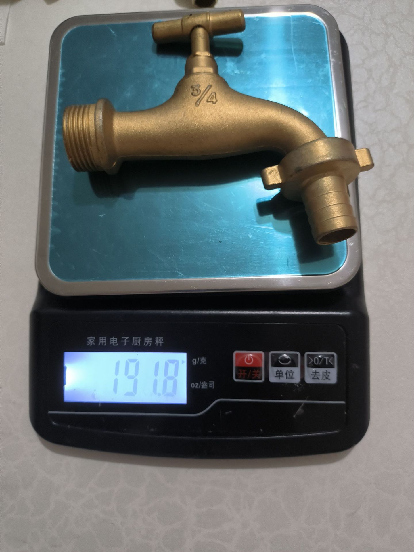 【 Factory Direct Sales 】 Cross-border zinc alloy copper-plated faucet 4-point and 6-point small faucet ball valves for foreign trade to South America Item Picture