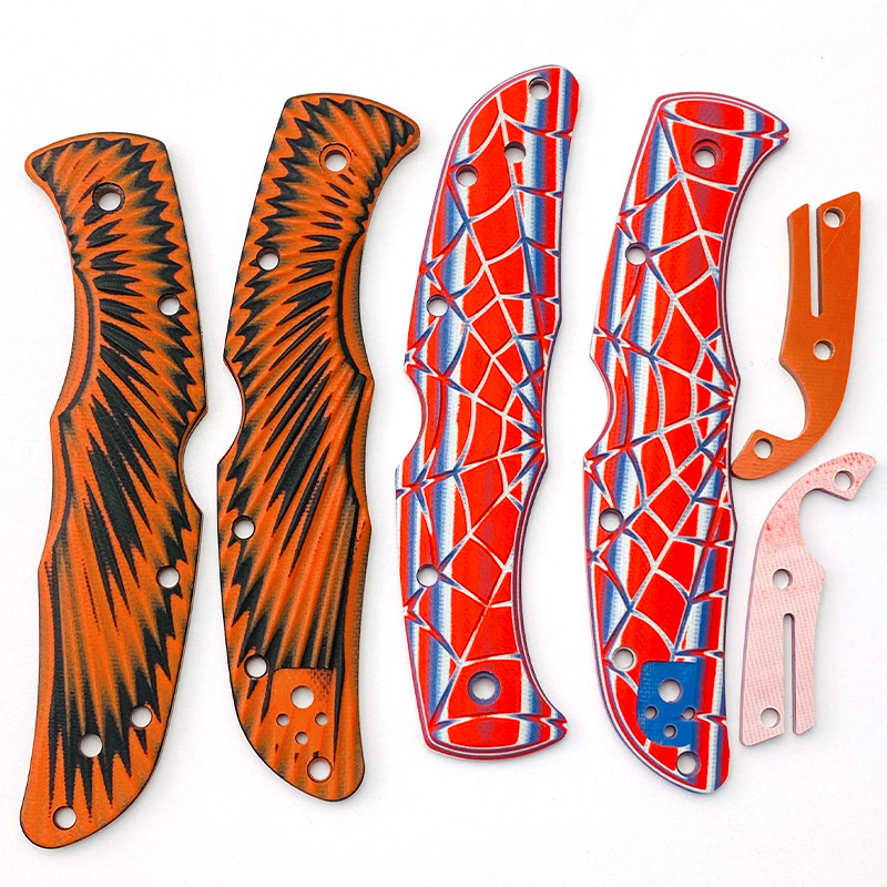 Spyderco Endura 4 刀柄G10贴片/蜘蛛C10刀柄贴片蜘蛛G10复合材料