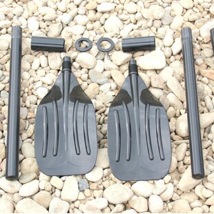 In stock special offer thickened reinforced inflatable boat ship pulp plastic pulp paddle kayak accessories black plastic pulp