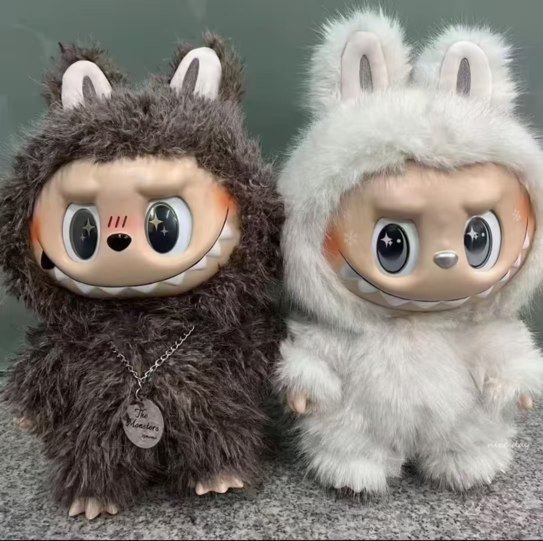 Labubu personalizado 38cmZimomo arcángel arcángel jefe muñeca de peluche muñeca Labubu