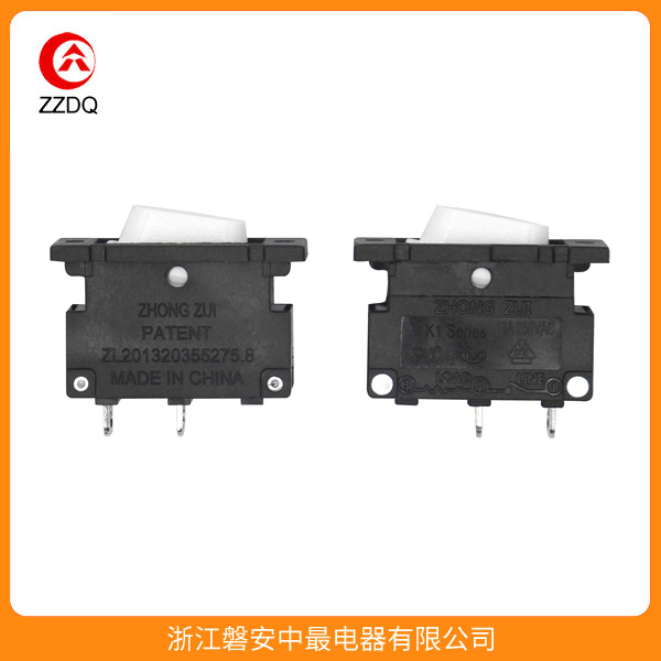 K1 DL小白无灯过载保护开关