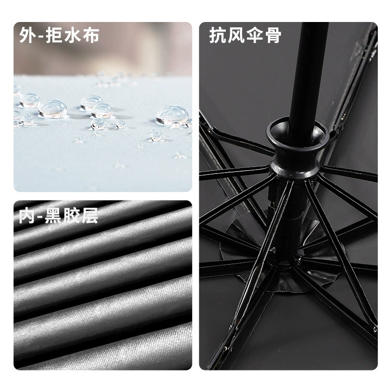 Automatic umbrella solar-powered, fully automatic, sun protection, UV protection