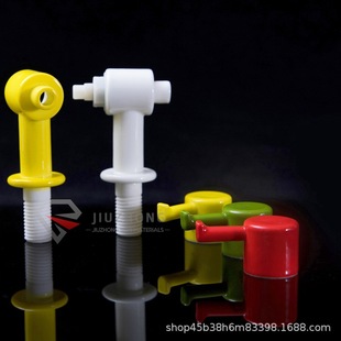 Alumina ceramic accessories shaped ceramic faucet wine steel seal faucet color glazed ceramic valve