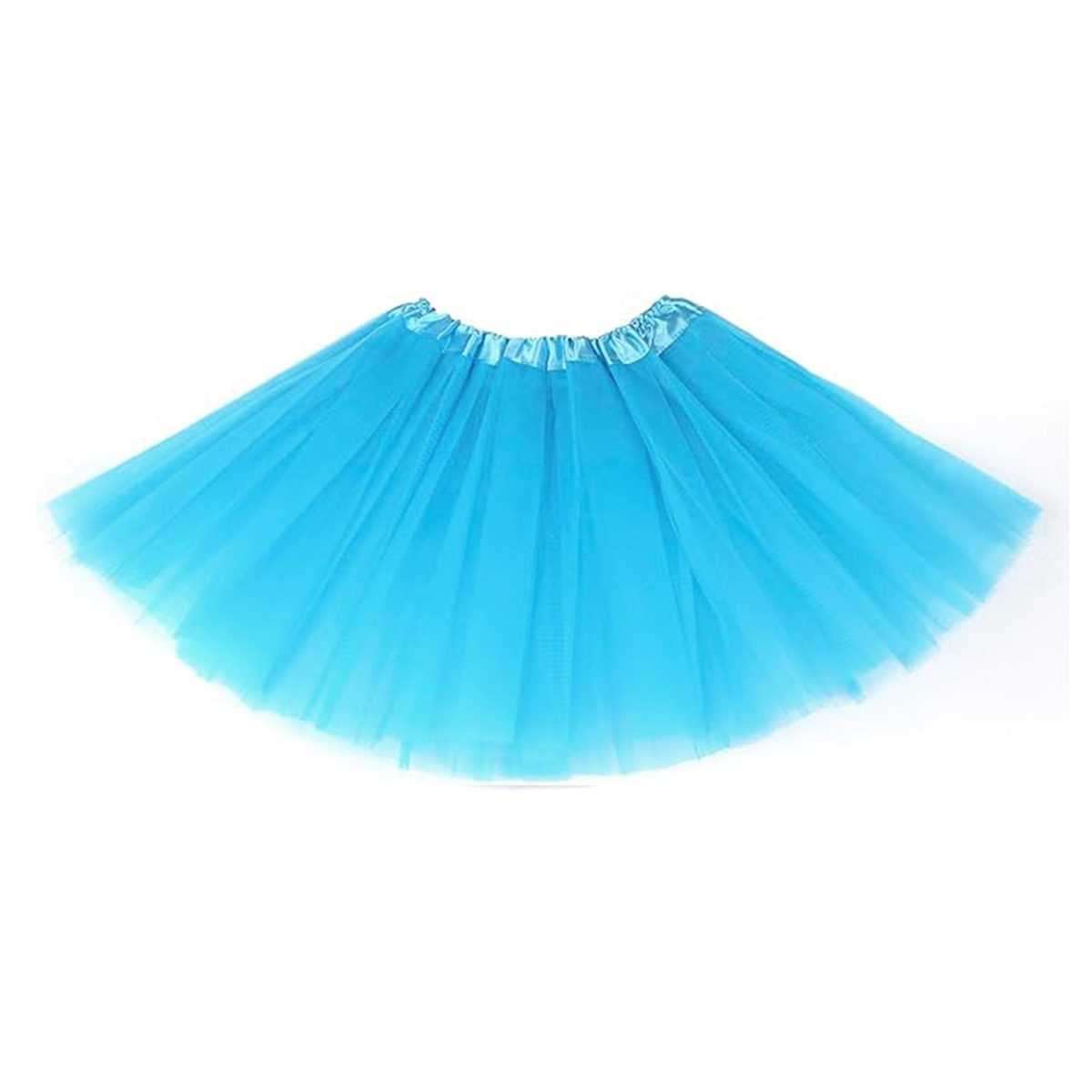 Falda Tutú de Ballet para Adultos de 40 cm de Malla para Fiesta y Disfraces