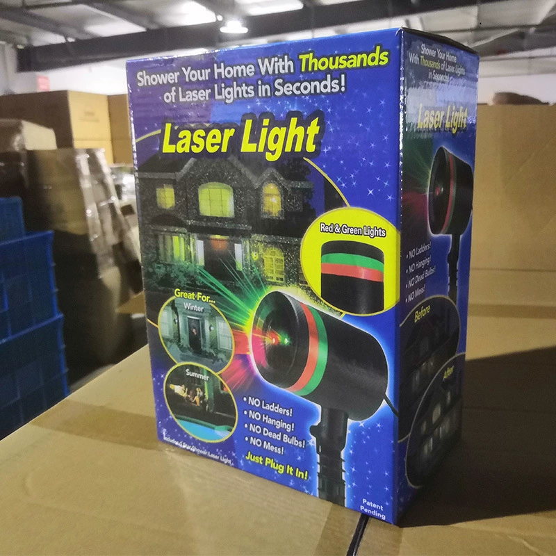 Travel lamp, Christmas lights with projector