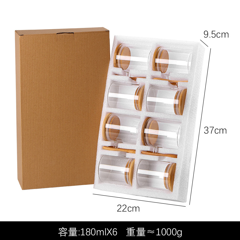 Pearl cotton with spoon small 8-pack-180ml