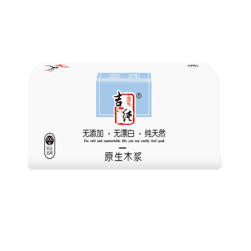 5 packs of toilet paper 300 pieces of household tissue thickened sanitary napkin handkerchief tissue facial tissue dispenser toilet paper wholesale 