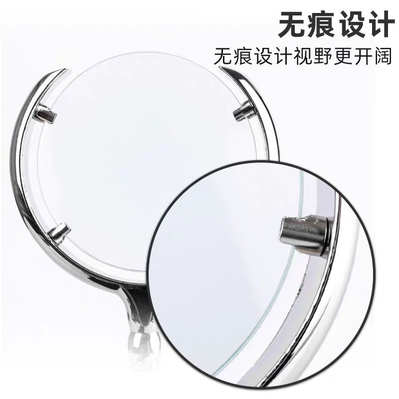 High-end Russian magnifying glass, all-metal, half-opening, high-definition glass for reading, antiques, and jade appreciation for the elderly