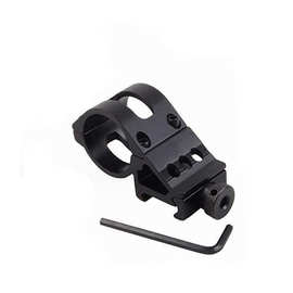 跨境 T2008歪脖子管夹激光瞄准镜 支架 手电筒管夹支架固定底座卡