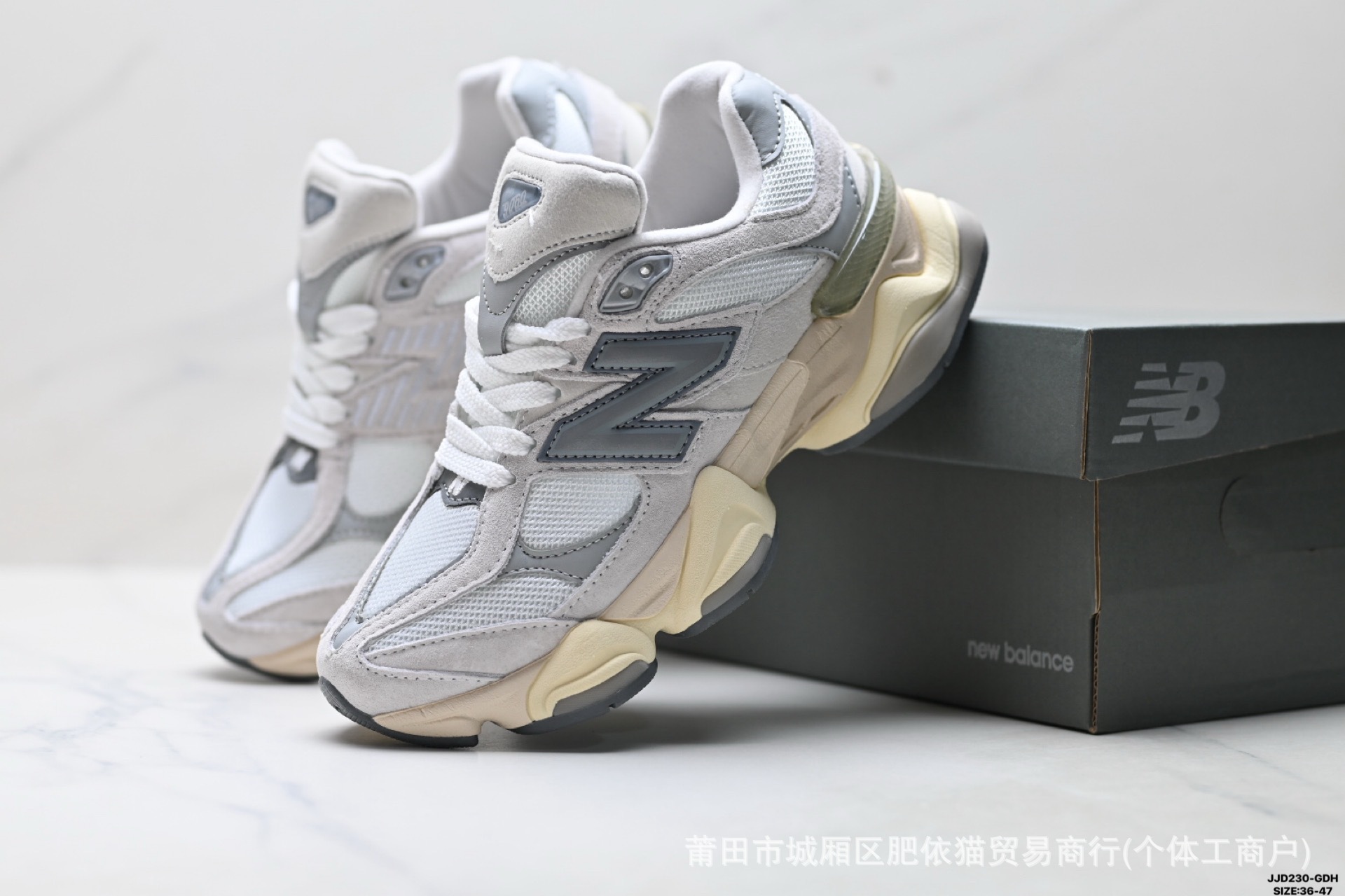 Comercio exterior nb9060 zapatos de papá New bailun Millennium Little Elephant pezuña zapatillas deportivas masculinas y femeninas red running 100 zapatos de correr
