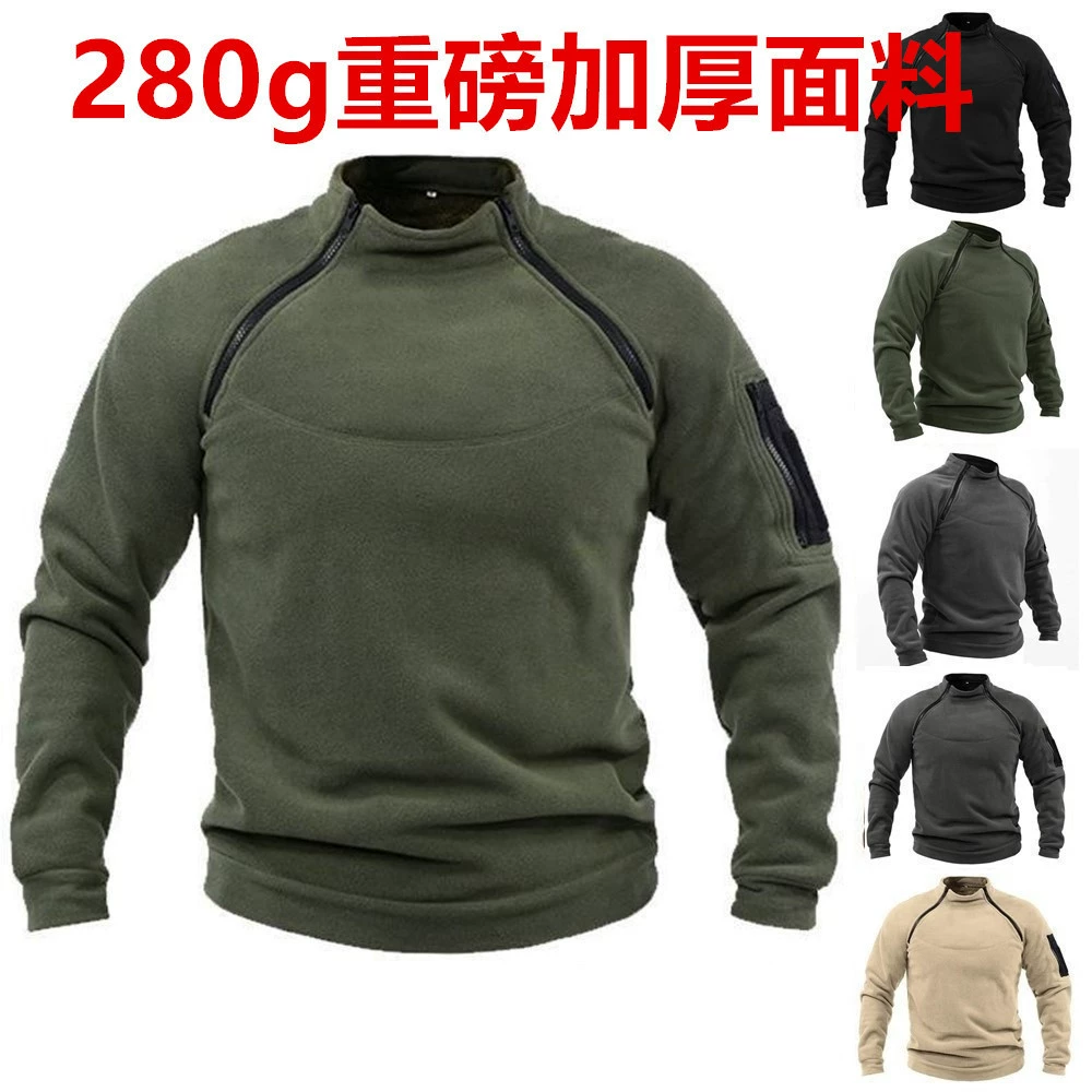 Осенняя тактическая толстовка, дышащая, варианты 220 г / 280 г, размеры S–4XL