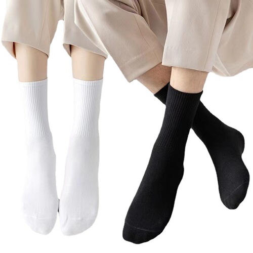 [] Breathable socks for girls and boys in summer, thin, deodorant, autumn and winter mid-calf sports basketball socks