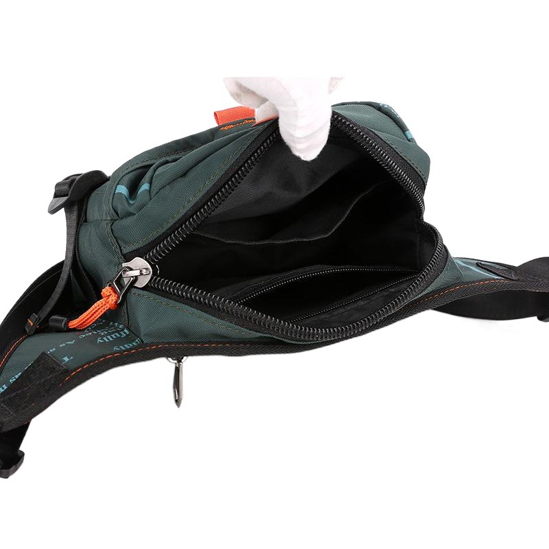 Bolsa de cintura de moda al aire libre transfronteriza Nueva bolsa de pecho de estilo coreano para hombres corriendo auriculares bolsa de cintura ajustada bolsa crossbody