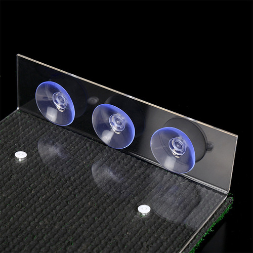 New Turtle Basking Platform, Water Turtle Sunning and Climbing Platform, Artificial Grass Decor Climbing Platform, Aquarium Landscape