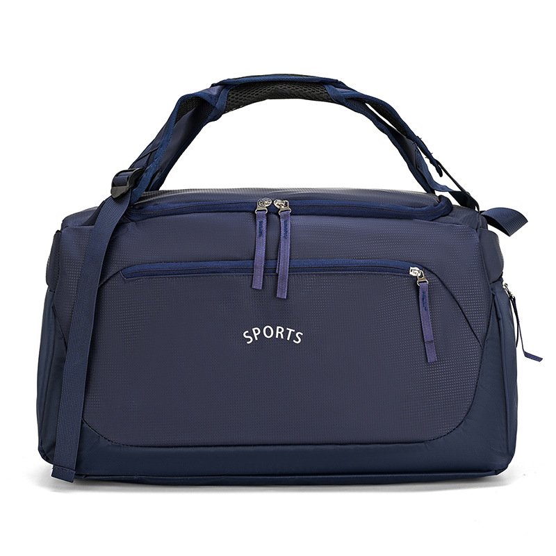 Bolsa de viaje multifuncional al aire libre separación seca y húmeda ocio doble bolsa de equipaje práctico resistente al desgaste bolsa deportiva de fitness