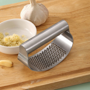 Spot Ring Garlic Masher Kitchen Manual Stainless Steel Garlic Press Garlic Grinder Garlic Mater Kitchen Tools
