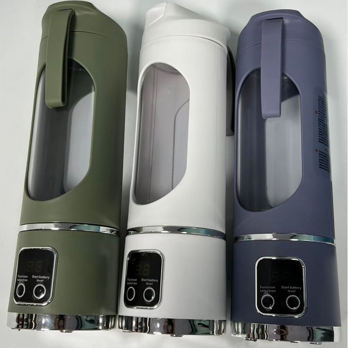 Taza de jugo eléctrica transfronteriza, taza de jugo portátil recargable pequeña, taza de jugo multifuncional doméstica, taza de jugo