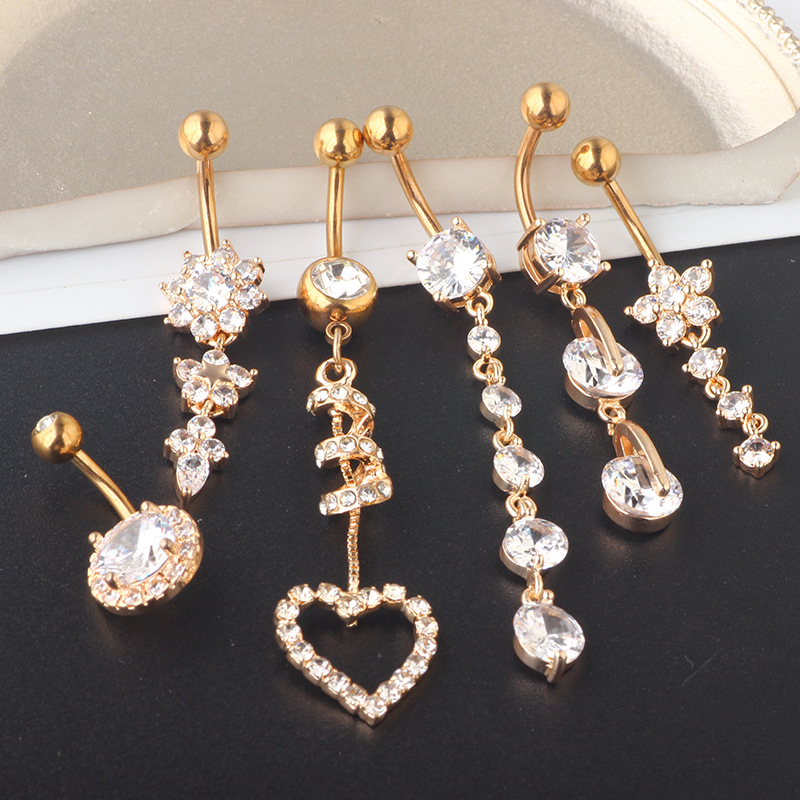 Pointed titanium steel lip stud product view