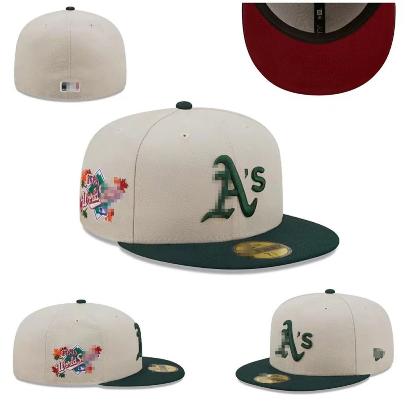 外国貿易の新しいクローズドキャップ男性と女性のヒップホップ刺繍サイズキャップ MLB 野球帽屋外日焼け止め防風帽子|undefined